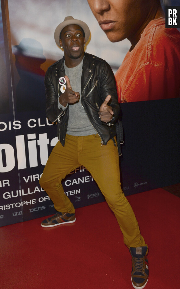 Moussier Tombola a l'avant-premiere du film "En solitaire" au cinema Gaumont Capucine a Paris. Le 4 novembre 2013  