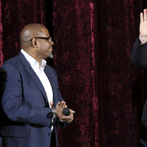 Forest Whitaker, Liam Neeson - Première du film "Taken 3" à Berlin. Le 16 décembre 2014 