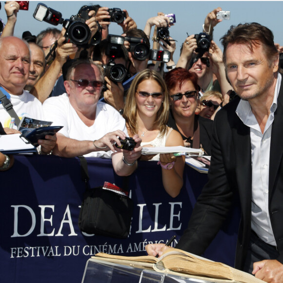 LIAM NEESON - PHOTOCALL DU FILM "TAKEN 2" - 38E FESTIVAL DU FILM AMERICAIN DE DEAUVILLE, LE 7 SEPTEMBRE 2012 A DEAUVILLE EN FRANCE. 