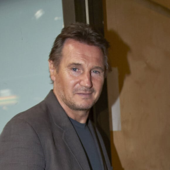 LIAM NEESON ARRIVE A LA PREMIERE DU FILM "TAKEN 2" A COPENHAGUE, LE 10 SEPTEMBRE 2012. 