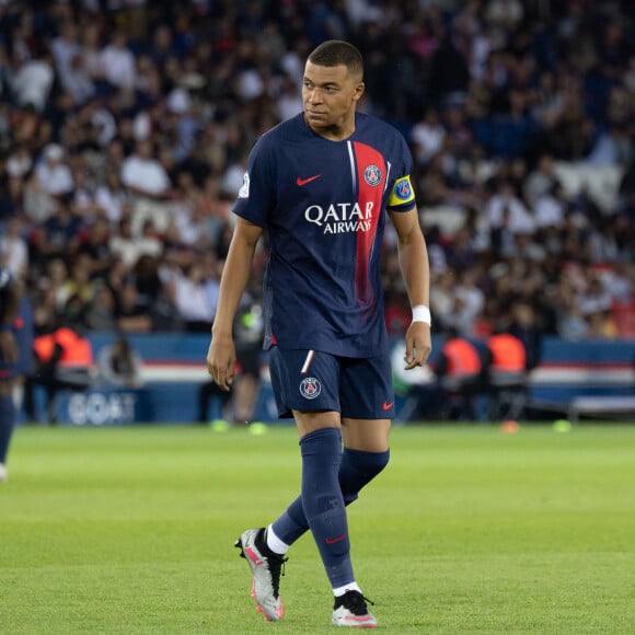 Paris Saint Germain s French forward Kylian Mbappe is seen during the French L1 football match between Paris Saint-Germain (PSG) and Clermont Foot 63 at the Parc des Princes Stadium in Paris on June 3, 2023. Photo by Raphael Lafargue/ABACAPRESS.COM 