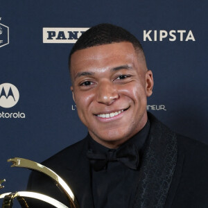 07 Kylian MBAPPE (psg) during the ceremony for the UNFP Trophies on May 28, 2023 in Paris, France. Paris Saint-Germain's Kylian Mbappe has been named the Ligue 1 Player of the Season for the fourth consecutive year, beating teammate Lionel Messi and other contenders. The 24-year-old forward scored an impressive 28 goals in 33 matches during the recently concluded Ligue 1 season, contributing significantly to PSG's triumph as French champions. Photo by Jean Bibard/FEP/Icon Sport/ABACAPRESS.COM 