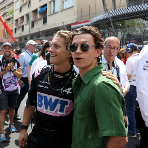 Tom Holland lors du Grand Prix de Formule 1 (F1) de Monaco, le 28 mai 2023. © Jean-François Ottonello/Nice-Matin/Bestimage