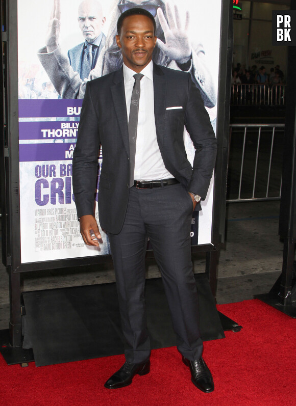 Anthony Mackie - Avant-première du film "Our Brand Is Crisis" au TCL Chinese Theater à Hollywood, le 26 octobre 2015.