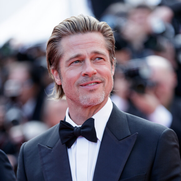 Brad Pitt - Montée des marches du film "Once upon a time... in Hollywood" lors du 72ème Festival International du Film de Cannes. Le 21 mai 2019 © Jacovides-Moreau / Bestimage