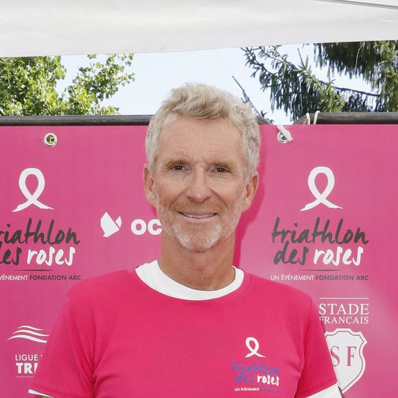 Denis Brogniart - 8ème édition du "Triathlon des roses" au Stade Français dans le domaine de Saint Cloud le 18 septembre 2021 © Marc Ausset-Lacroix/Bestimage