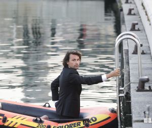Exclusif - Bertrand Chameroy - Emission "C à vous" lors du 76ème Festival International du Film de Cannes le 23 mai 2023. © Jack Tribeca/Bestimage 