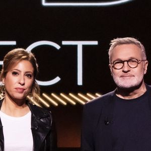 Info - Laurent Ruquier arrête “On est en direct” sur France2 le samedi soir - Exclusif - Léa Salamé, Laurent Ruquier pendant le tournage de l'émission On Est En Direct (OEED) du samedi 27/11/202, présentée par L.Salamé et L.Ruquier, à Paris, France, le 27 novembre 2021. © Jack Tribeca/Bestimage  No Web pour la Belgique et la Suisse