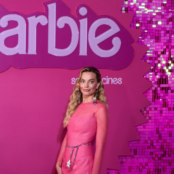 Mexico City, MEXICO - Actress America Ferrera during the pink carpet of the movie ''Barbie'', which will have its premiere on July 20 in Mexican theaters. Its protagonists, Margot Robbie and Ryan Gosling, who play Barbie and Ken, are in Mexico on a promotional tour. Pictured: Margot Robbie