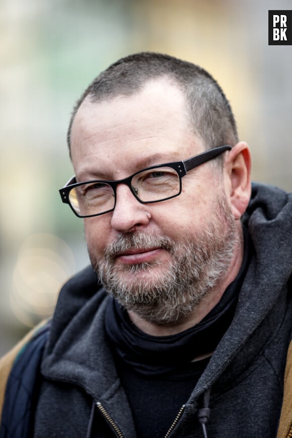 Lars von Trier lors du photocall de son film "Nymphomaniac" a Copenhague. Le 4 decembre 2013