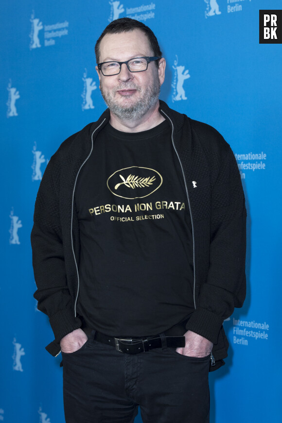 Lars von Trier - Photocall du film "Nymphomaniac Volume 1' lors du 64ème festival de Berlin en Allemagne le 9 février 2014.