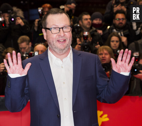 Lars von Trier - Première du film "Nymphomaniac Volume I" (version longue) à Berlin le 9 février 2014 lors du 64eme Festival International du Film de Berlin. 