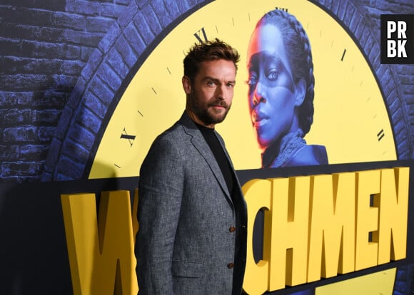 Tom Mison - Les célébrités à la projection de la série "Watchmen" à Los Angeles, le 14 octobre 2019. 