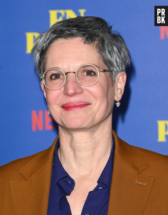 Sandrine Rousseau - Avant-première du film "En place" au cinéma Max Linder Panorama à Paris le 9 janvier 2023. © Coadic Guirec/Bestimage