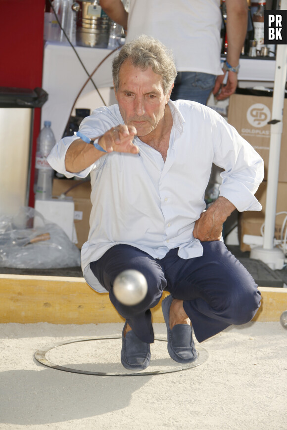 Jean-Jacques Bourdin - 7ème édition du Trophée de la Pétanque Gastronomique au Paris Yacht Marina à Paris le 27 juin 2019. © Christophe Aubert via Bestimage