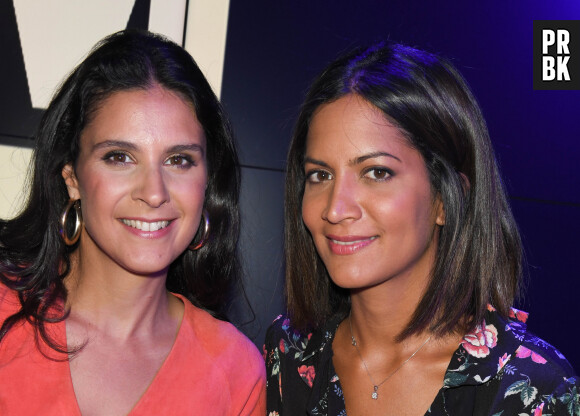 Apolline de Malherbe, Aurélie Casse - Conférence de presse de rentrée de BFM.TV à Paris le 5 septembre 2019. © Guirec Coadic / Bestimage