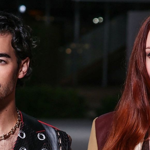 Info - Sophie Turner et Joe Jonas au bord du divorce - Joe Jonas, Sophie Turner au photocall du "2nd Annual Academy Museum Gala" à Los Angeles, le 15 octobre 2022.  Photocall of the "2nd Annual Academy Museum Gala" in Los Angeles, October 15, 2022. 