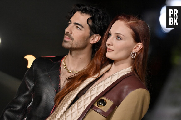 Joe Jonas and Sophie Turner au photocall du "2nd Annual Academy Museum Gala" à Los Angeles, le 15 octobre 2022.  Photocall of the "2nd Annual Academy Museum Gala" in Los Angeles, October 15, 2022. 