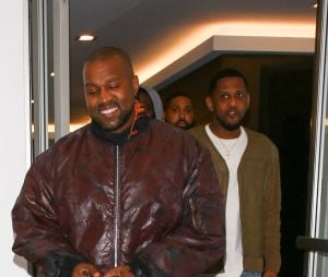Le rappeur Ye (Kanye West) a dîné au restaurant E Baldi à Los Angeles, après être allé voir jouer son fils Saint dans un match de basket à la Mamba Academy. Le 16 juin 2023