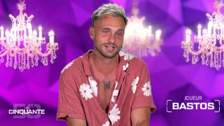 "On était à ça de s'embrasser" : Bastos révèle avec quelle candidate il a failli se mettre en couple dans Les Cinquante... Vous allez halluciner !