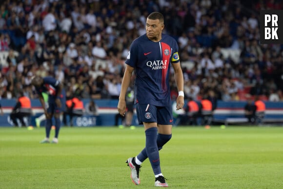 Paris Saint Germain s French forward Kylian Mbappe is seen during the French L1 football match between Paris Saint-Germain (PSG) and Clermont Foot 63 at the Parc des Princes Stadium in Paris on June 3, 2023. Photo by Raphael Lafargue/ABACAPRESS.COM 