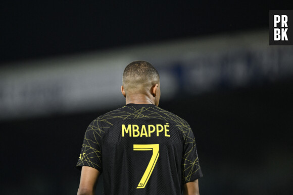 Kylian Mbappe during the Ligue 1 football (soccer) match between AJ Auxerre (AJA) and Paris Saint Germain (PSG) on May 21, 2023 at Stade Abbe Deschamps in Auxerre, France. Photo by Victor Joly/ABACAPRESS.COM 