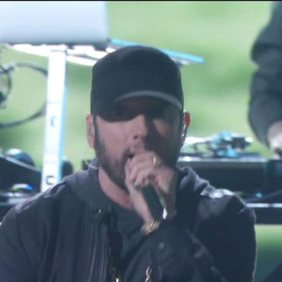 Il fête aujourd'hui ses 51 ans.
Eminem lors de 92ème cérémonie des Oscars 2020 au Hollywood and Highland à Los Angeles, Californie, Etats-Unis, le 9 février 2020.