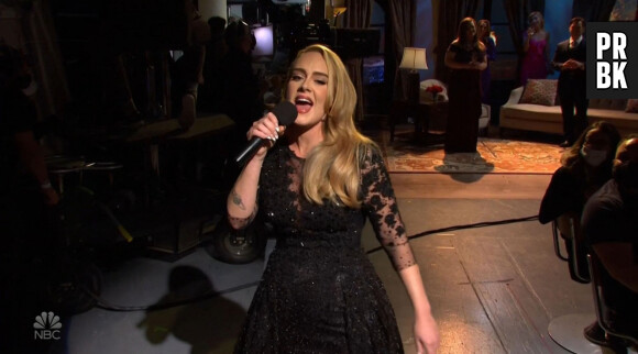 Adele dans le Saturday Night Live à Los Angeles, le 24 octobre 2020