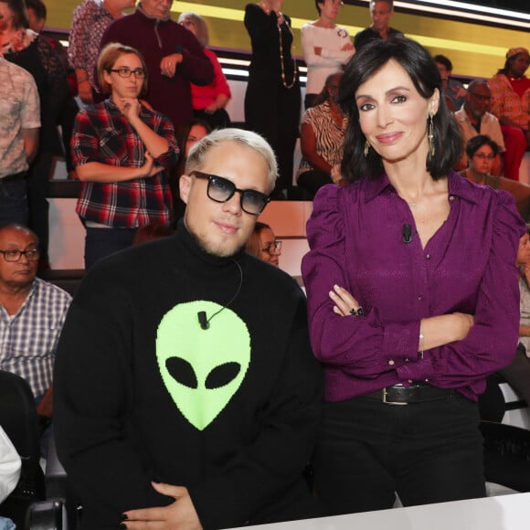 Exclusif - Guillaume Genton, Géraldine Maillet - Sur le plateau de l’émission TPMP (Touche Pas à Mon Poste) présentée en direct par C.Hanouna et diffusée sur C8 - Paris le 30/09/2022 - © Jack Tribeca / Bestimage