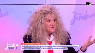 "Je ne veux plus le voir !" : ulcérée par une question sur Peter, Sloane menace de quitter le plateau de Jordan de Luxe