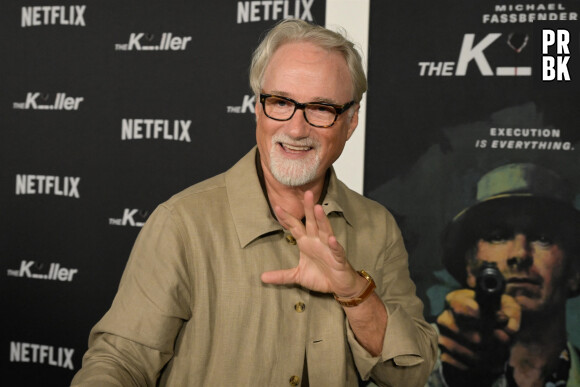 David Fincher à la projection spéciale de Netflix à Los Angeles pour ''The Killer'' au Academy Museum of Motion Pictures à Los Angeles.