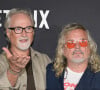 David Fincher et Andrew Kevin Walker assistent à la projection spéciale de Netflix à Los Angeles pour ''The Killer'' au Academy Museum of Motion Pictures à Los Angeles.r



