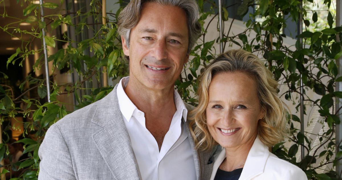 Laurent Solly (Président de Facebook France) et sa femme Caroline Roux ...