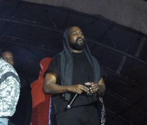Kanye West à Miami.