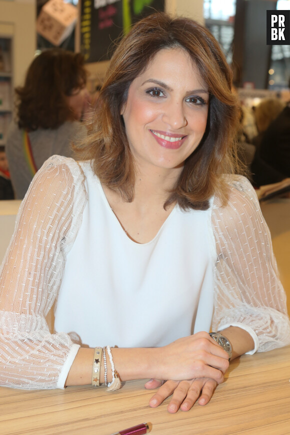 Sonia Mabrouk lors de la 37ème édition du Salon du livre au parc des expositions, à la porte de Versailles, à Paris, France, le 26 mars 2017. © CVS/Bestimage