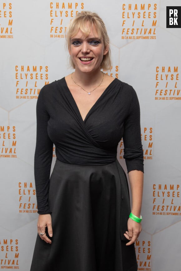 Coralie Russier - Clôture de la 10ème édition du Champs-Elysées Film Festival (CEFF) à Paris. Le 21 septembre 2021. © Jeremy Melloul / Bestimage