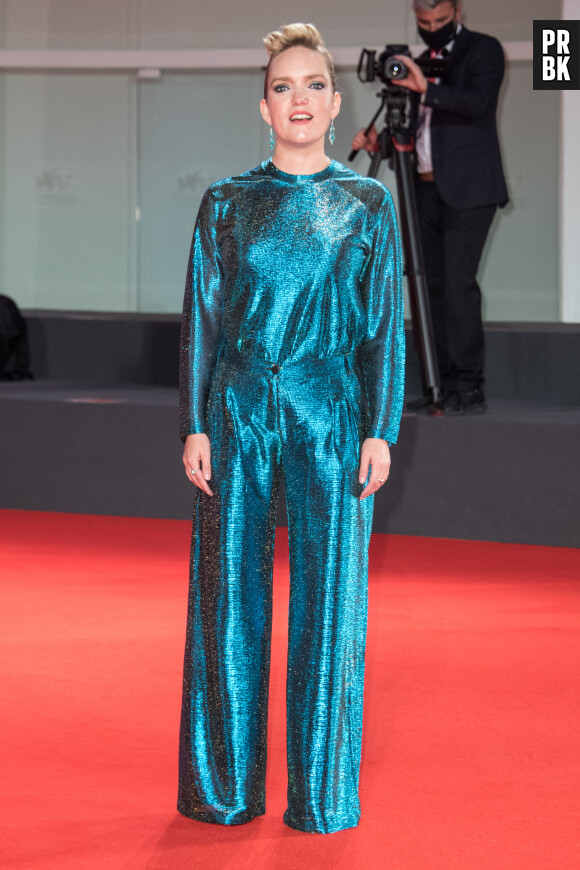 Coralie Russier - Red carpet du film « Mandibules » lors de la 77ème édition du Festival international du film de Venise, la Mostra. Le 5 septembre 2020