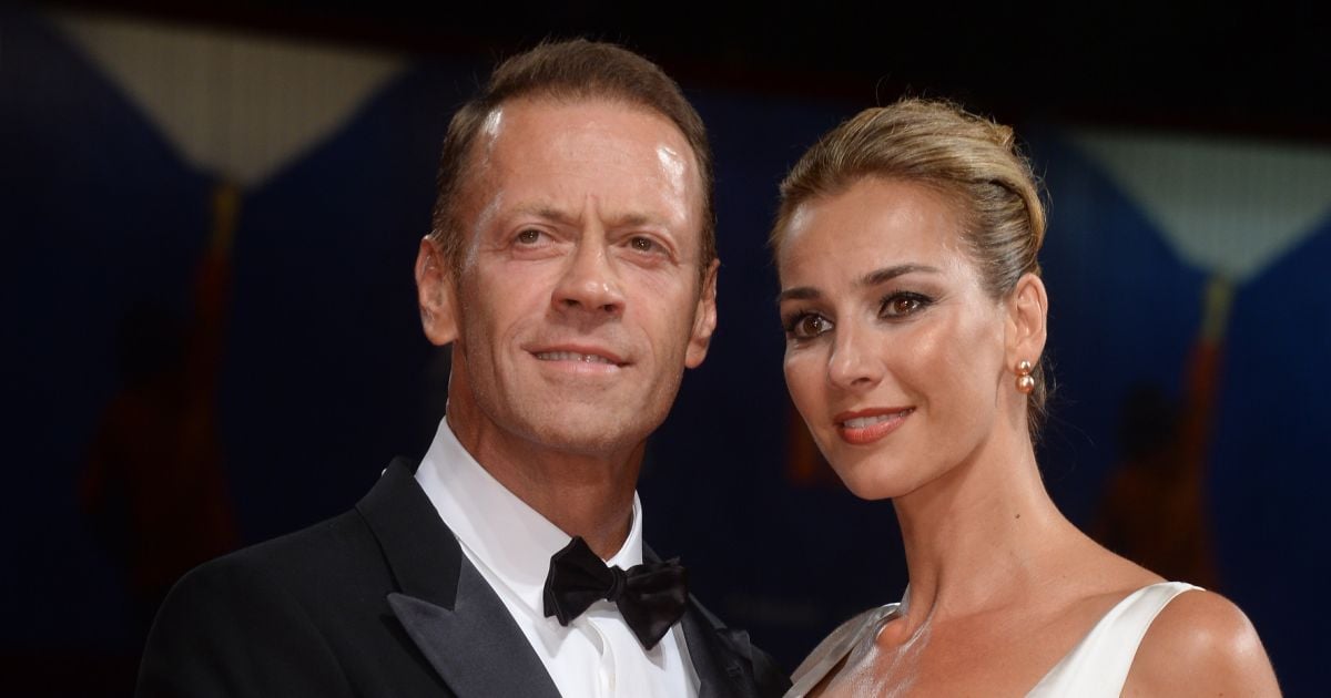 Rocco Siffredi et sa femme Rosa Caracciolo Tapis rouge du film Rocco lors du ème Festival du