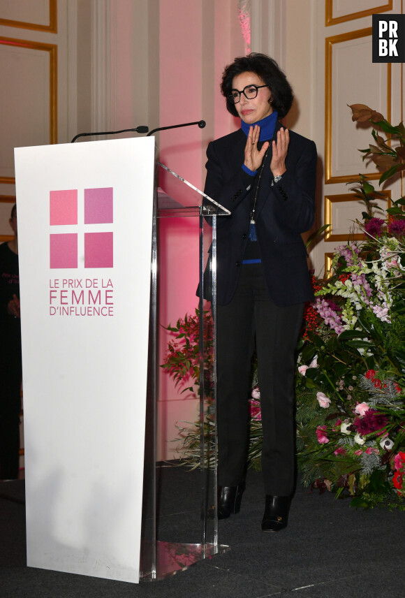 Rachida Dati - Remise du prix de la Femme d'Influence 2022 au Palais Brogniart à Paris le 21 novembre 2022. © Veeren / Bestimage