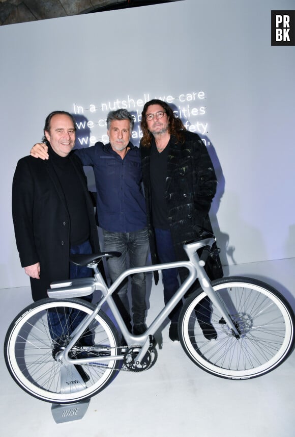 Soirée de lancement du vélo électrique "Angell" par M. Simoncini au Bridge sous le pont Alexandre III à Paris le 19 novembre 2019. © Rachid Bellak/Bestimage