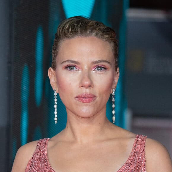 Scarlett Johansson - 73e cérémonie des British Academy Film Awards (BAFTA) au Royal Albert Hall à Londres, le 2 février 2020.