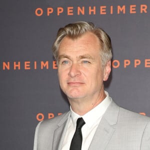 Mais aussi des films de super-héros mémorable avec la trilogie Batman.
Christopher Nolan - Première du film "Oppenheimer" au Grand Rex à Paris le 11 juillet 2023. © Coadic Guirec/Bestimage