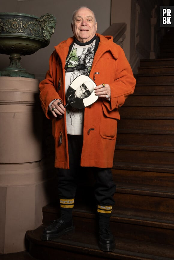 Jean-Christophe Bouvet au défilé Taakk Collection Homme Prêt-à-Porter Automne/Hiver 2024-2025 lors de la Fashion Week de Paris (PFW), à Paris, France, le 21 janvier 2024. © Jeremy Melloul/Bestimage