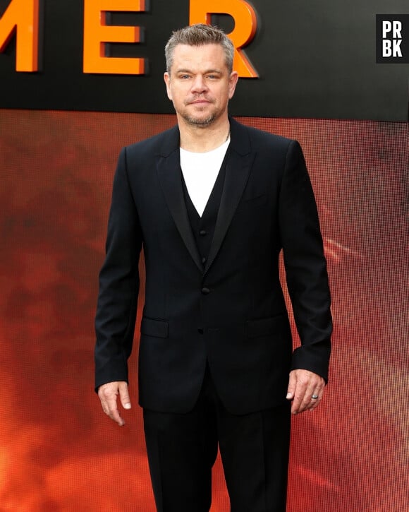 Matt Damon - Première du film "Oppenheimer" à Londres.