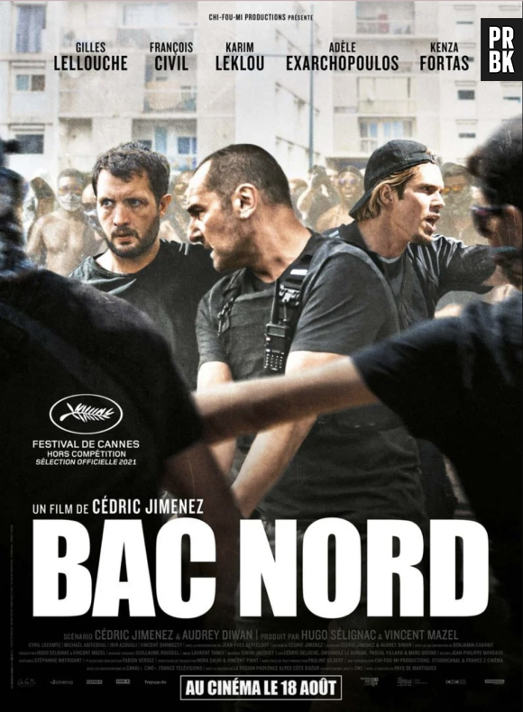 Affiche du film "Bac Nord" de Cédric Jimenez.