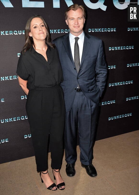 Emma Thomas et Christopher Nolan - Avant-première du film "Dunkerque" à la Cinémathèque française à Paris, le 17 juillet 2017. © Veeren/Bestimage