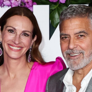 Julia Roberts, George Clooney - Première du film "Ticket to Paradise" à Los Angeles, le 17 octobre 2022.