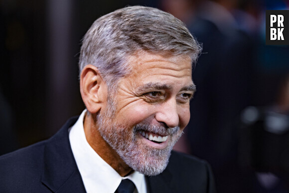 George Clooney à la première du film "The Tender Bar" lors du 65ème festival du film de Londres (BFI) le 10 octobre 2021.