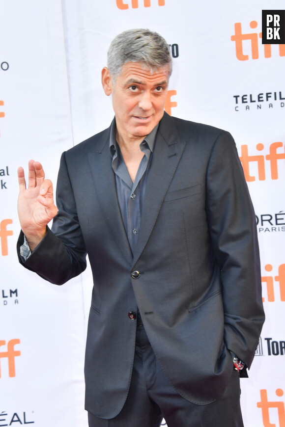 George Clooney à la première de "Suburbicon" au Toronto International Film Festival 2017 (TIFF), le 9 septembre 2017. © Igor Vidyashev via Zuma Press/Bestimage