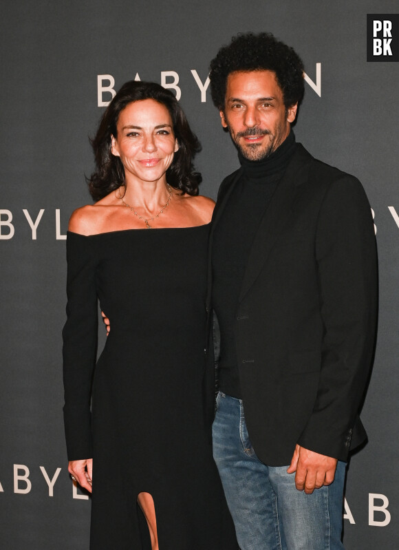 Tomer Sisley et sa femme Sandra à la première du film "Babylon" au cinéma Le Grand Rex à Paris, France, le 14 janvier 2023. © Coadic Guirec/Bestimage